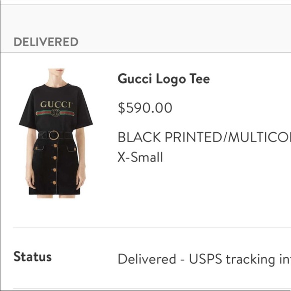 Gucci | Tops | Authentic Gucci Logo Shirt | Poshmark